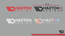 Maxton Dekal Hologram 05 Liten Logo Dekal 15x2,8cm Hologram Maxton Design